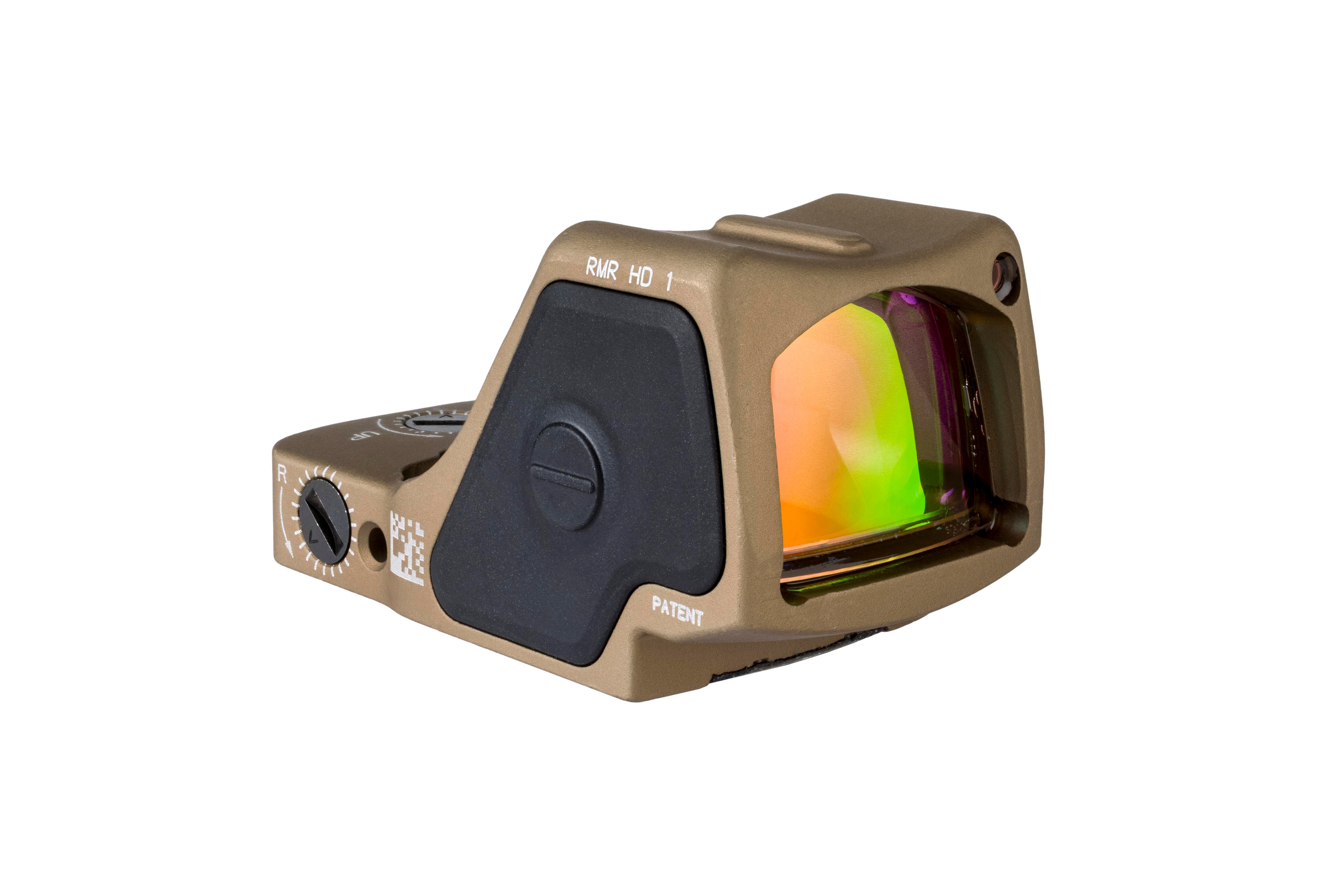 Trijicon RMR HD Red Dot Sight - 1 MOA Multi Reticle - Coyote Brown